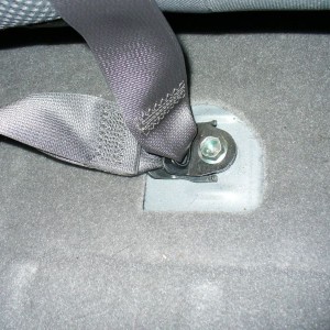 Seatbelt rear