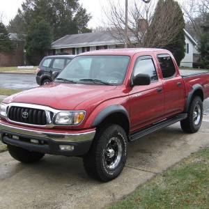 New wheels tires and levelling kit