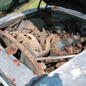 my 69 Camaro project first day