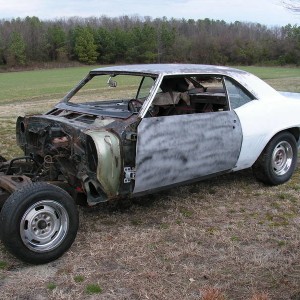 my 69 camaro project