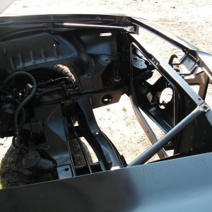my 69 camaro project, testing new metal