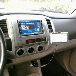 stereo install with gps!