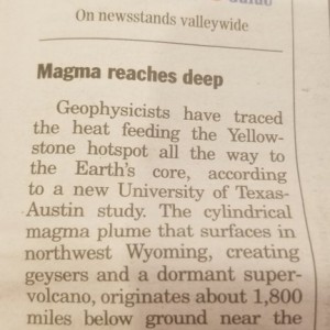 To build on the Yellowstone super volcano convo... My gf just sent this to me. Clearly this is further evidence that we need trumps border wall...it j