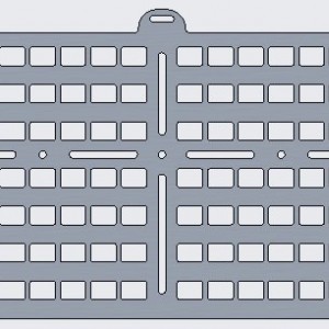 FRONT MOLLE RACK SB