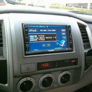 stereo install w/o gps