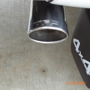 TRD cat back exhaust