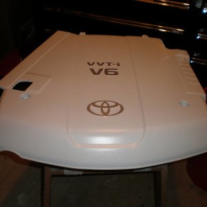 Engine Cover Painting