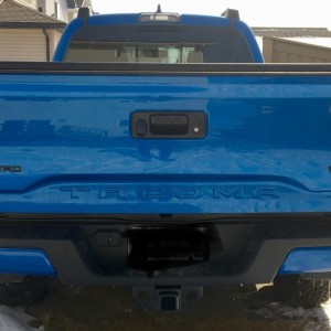 Dipped TRD and V6 badges