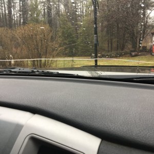 Windshield crack