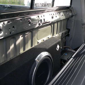 sub and amp