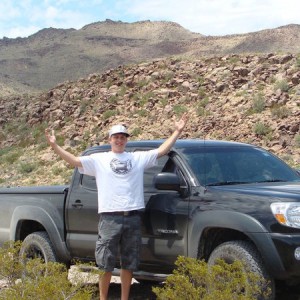 Me and the Truck in Big Bend, Tx