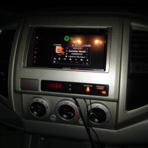 New stereo installed
