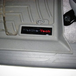 Weather Tech Floormats front and back