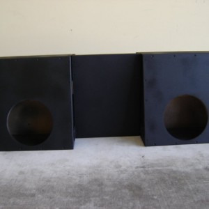 Bed Lined the Sub Box (3 coats Duplicolor Rattle can)
