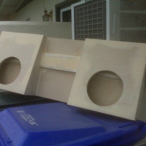 Building a 2006 Tacoma  4dr Custom Sub Box