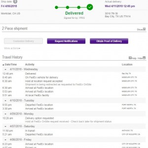 Garmin - Proof Of Arrival