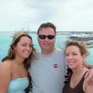 Daughter & Me & Wife
