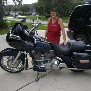 Mom and the RoadGlide
