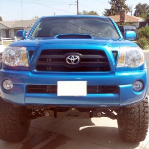 Speedway blue 6 inch lift