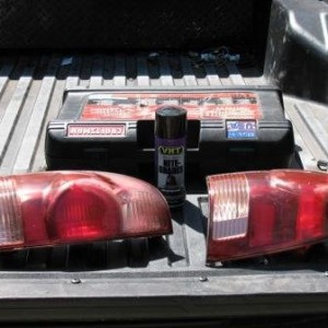 Start of tail light tinting