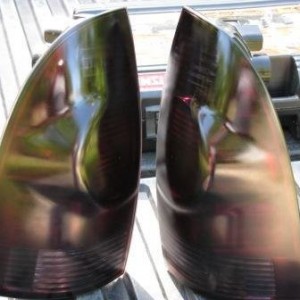 2 coats Niteshade and one coat clear