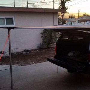 Awning with 4 Posts