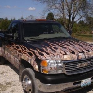 Camo Flames