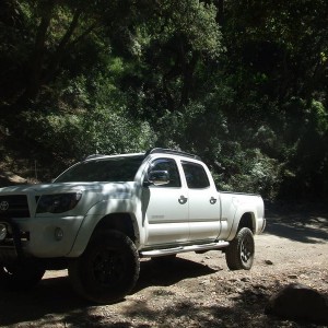 Off roading at Holy Jims