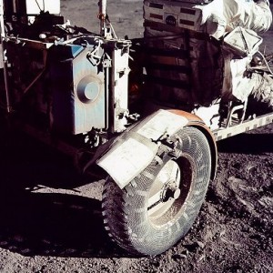 duct tape on the moon
