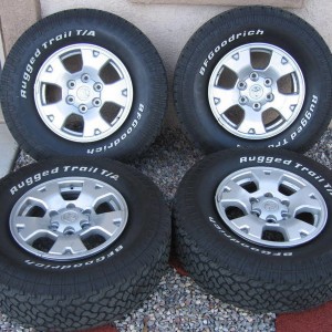 2008 Tacoma Aluminum Wheels & BFGs