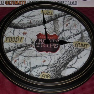 Will Hunt For Food Clock