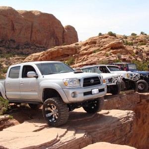 moab trip 09 rock crawling