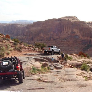 moab trip 09 rock crawling