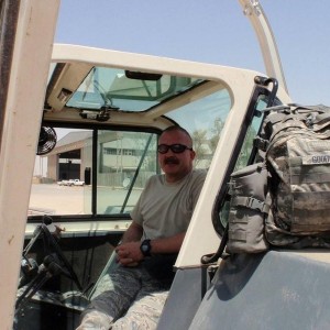 Crane work in Iraq