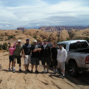 moab trip 09 rock crawling