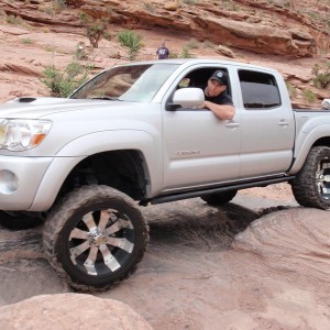 moab trip 09 rock crawling