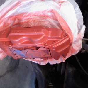 painted calipers