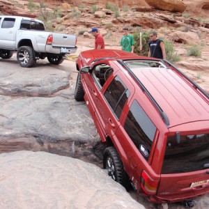 moab trip 09 rock crawling