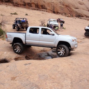 moab trip 09 rock crawling