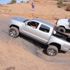 moab trip 09 rock crawling