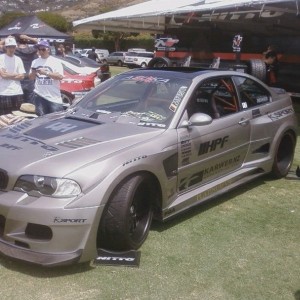 Nice bmw at beemerfest. At the nitto booth