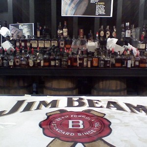 the bar at this years kentucky bourbon festival