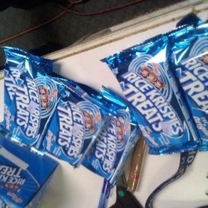 How about a rice krispy treat