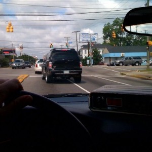 This guy ran the redlight in front of me