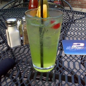 Japanese Tea Garden like a long island, but way better! Midori melon instea
