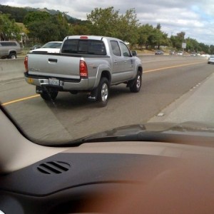 Not only was I stalking him on my way to get services in the Expy but