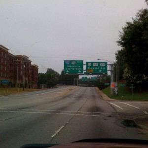 Headed home after a night out