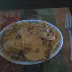 Nachos!!!! :D not the healthiest but whatev.... :/