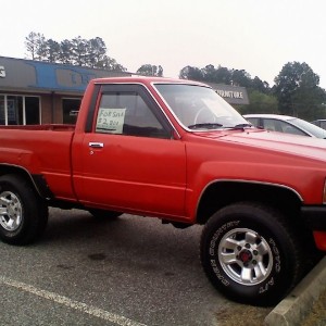 how much would you guys give for a '88 4 cyl. 5 speed 4x4 with 218,000