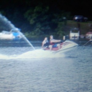 ski wheelie